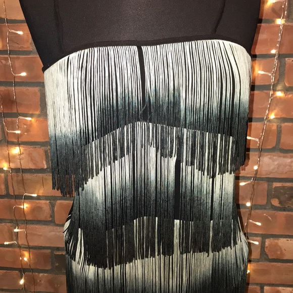 Boston Proper 1950's Fringe Layered Tank Top - Picture 3 of 7